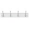 Argos Home 4 Double Chrome Coat Hooks - White
