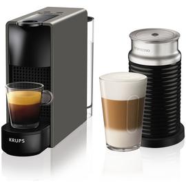 Nespresso by Krups Essenza Pod Coffee Machine Bundle - Grey
