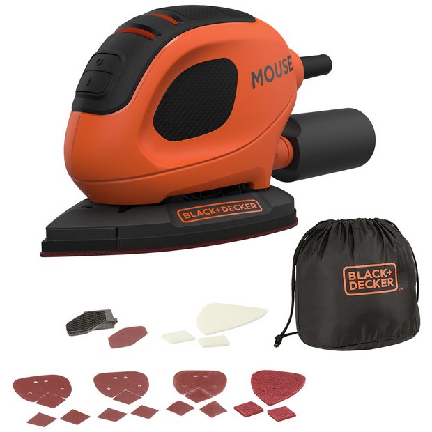 Argos black store and decker mouse