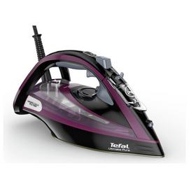 Tefal Ultimate Pure FV9830 Steam Iron - Black & Purple