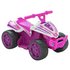 Chad Valley Baby 6V Powered Quad Bike - Pink & White Stars