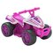 Chad Valley Baby 6V Powered Quad Bike - Pink & White Stars