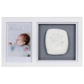Bambino White Photo Frame & Hand Mould