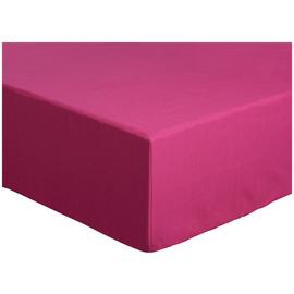 Argos Home Easycare Polycotton 28cm Fitted Sheet