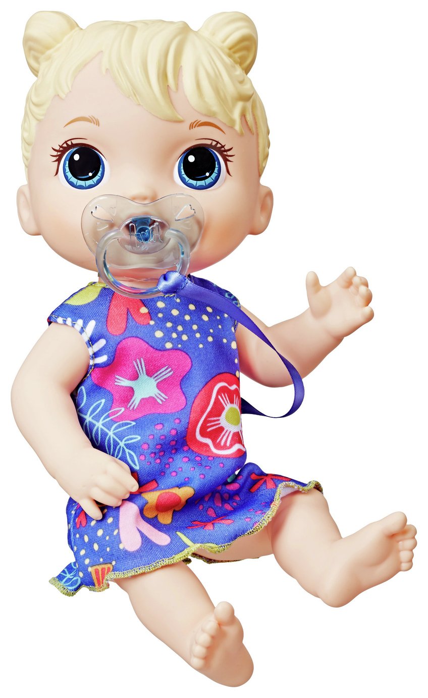 baby doll with dummy