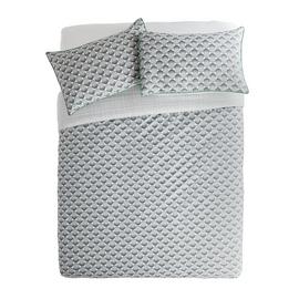 Argos Home Monochrome Circles Printed Bedding Set - Double
