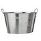 Argos Home Drinks Bucket Cooler Galvanised