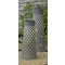 Argos Home Set of 2 Grey Metal Lanterns