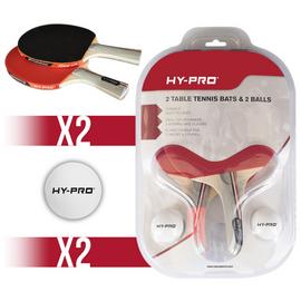 Hy-Pro 2 Bats and 2 Balls Table Tennis Set