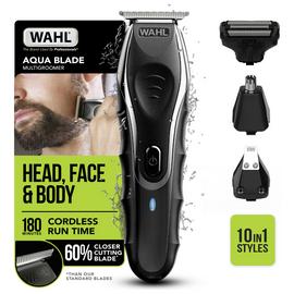 Wahl Aqua Blade Beard Trimmer and Grooming Kit 9899-804X