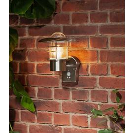 Argos Home Stern Stainless Steel PIR Lantern