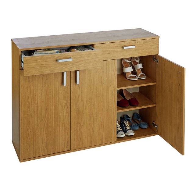 Triple deals shoe cabinet