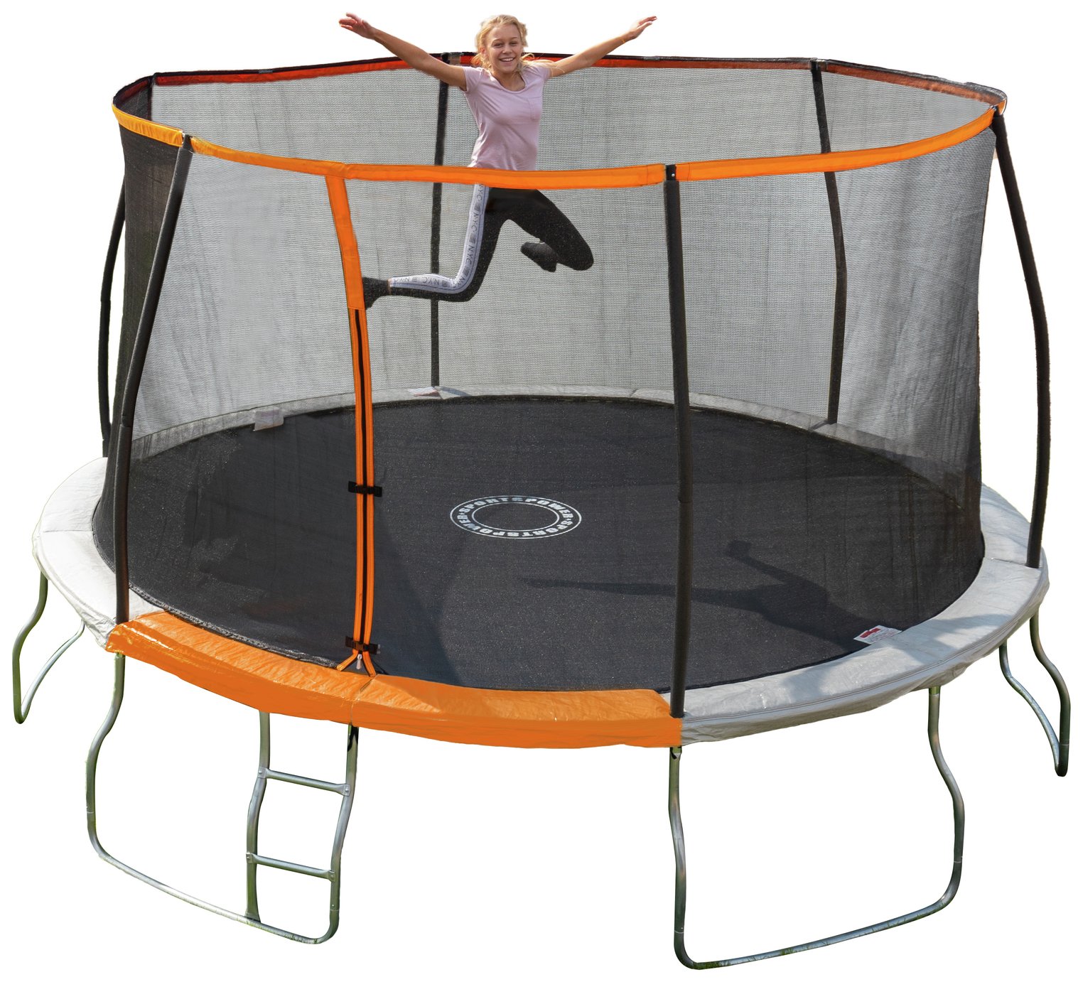 sportspower 14ft folding trampoline