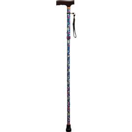 Aidapt Folding Walking Stick - Patterned