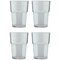 Argos Home Clear Large Plastic Soda Glass - 4 Pack