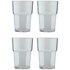 Argos Home Clear Large Plastic Soda Glass - 4 Pack