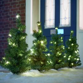 Argos Home Set of 4 Christmas Tree Path Finders