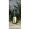 Argos Home Large Battery Powered Black Metal Lantern