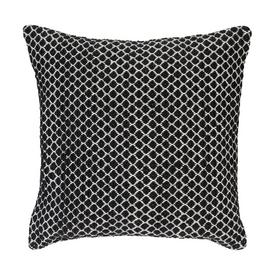 Argos Home Global Diamond Cushion - Black