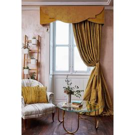 The Chateau by Angel Strawbridge Bamboo Curtains - Ochre