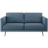 Habitat Hardwick 3 Seater Fabric Sofa - Blue