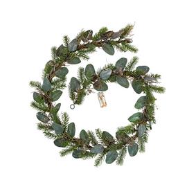 Argos Home 183cm Winters Cabin Pre-Lit Christmas Garland