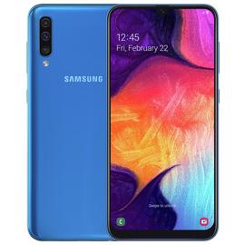 SIM Free Samsung Galaxy A50 128GB Mobile Phone - Blue