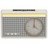 Bush Classic Analogue Clock Radio - Cream