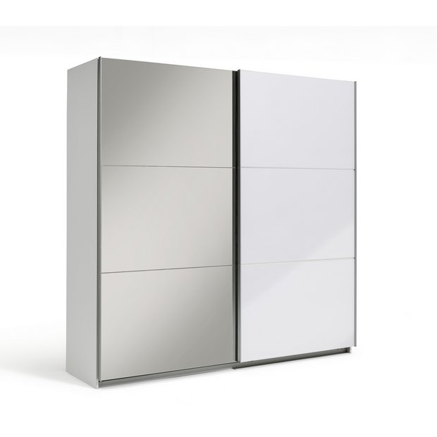 Argos white on sale gloss wardrobe