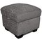 Argos Home Tammy Fabric Storage Footstool - Charcoal