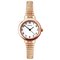 Sekonda White Dial Ladies Rose Gold Plated Strap Watch