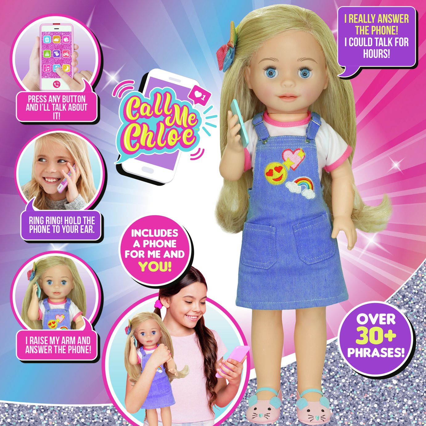 Buy Call Me Chloe Doll | Dolls | Argos