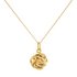 Revere 9ct Gold Fancy Knot Pendant 18 Inch Necklace