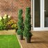 Argos Home 91cm Artificial Cedar Twist - Twin Pack
