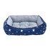 Star Box Blue and Grey Pet Bed - Large