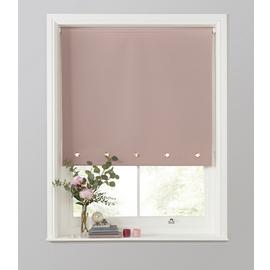 Argos Home Eyelet Daylight Roller Blind - 3ft - Blush