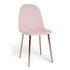 Argos Home Beni Velvet Office Chair - Blush