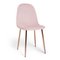 Argos Home Beni Velvet Office Chair - Blush