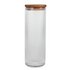Argos Home Glass Ribbed Pasta Canister