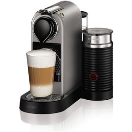 Nespresso by Krups Citiz Pod Coffee Machine Bundle - Silver