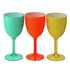 Argos Home Miami Double Inject Plastic Hi Goblet4 Pack
