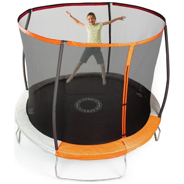 Chad valley 6ft shop trampoline with folding enclosure