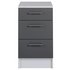 Argos Home Athina 3 Piece Fitted Kitchen PackageGrey