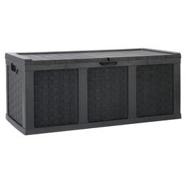 McGregor 634L Rattan Storage Box - Black