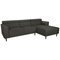 Argos Home Jonas Right Corner Fabric Sofa - Charcoal