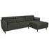 Argos Home Jonas Right Corner Fabric Sofa - Charcoal