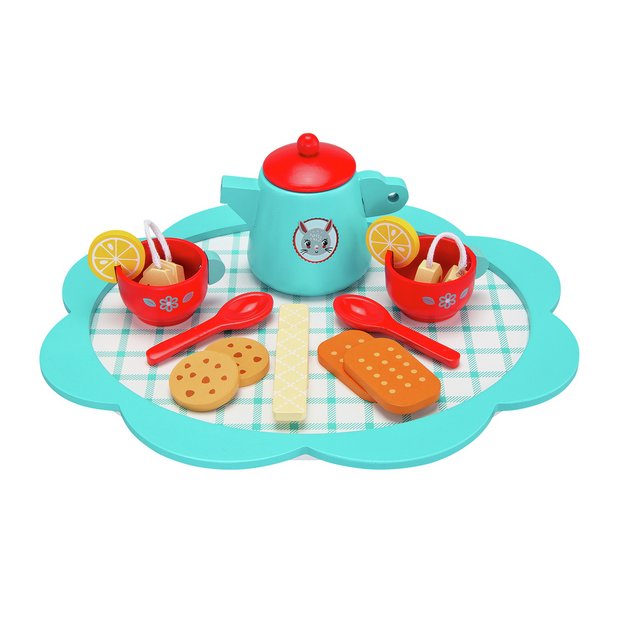 Chad Valley Wooden Toy Baking Set, Wooden Toys, Infant & Pre-School