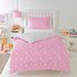 Argos Home Pink Star Bedding Set - Single