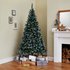 Argos Home 7ft Oscar Pine Cone Christmas Tree - Green
