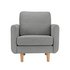 Habitat Remi Fabric Armchair in a BoxLight Grey